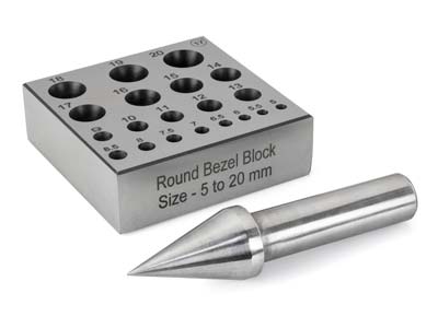Round Bezel Block 5.0mm To 20.0mm 17° - Standard Image - 1