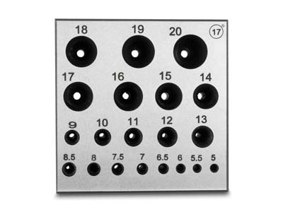 Round Bezel Block 5.0mm To 20.0mm 17° - Standard Image - 3
