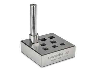 Square Bezel Block Large 14.0mm To 21.0mm 17° - Standard Image - 2