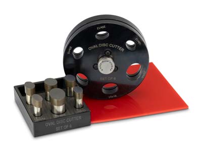 Oval Disc Cutter, 6 Sizes - Standard Image - 1