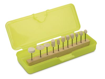 Felt Pendant Point Set Of 11 In A  Plastic Box - Standard Image - 1