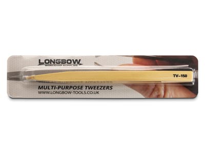 Anti Static Bamboo Tweezers 150mm - Standard Image - 2
