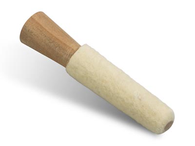 Mounted Finger Felt On Wood,       110mm/4.3'' - Standard Image - 1