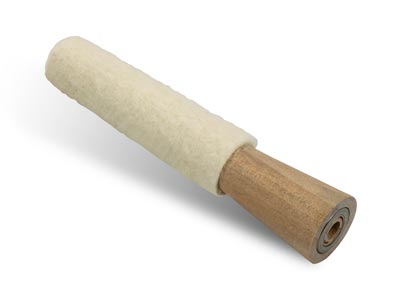 Mounted Finger Felt On Wood,       110mm/4.3'' - Standard Image - 2