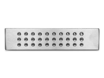 Tungsten Carbide Square Drawplate, 0.55mm - 3.00mm - Standard Image - 3