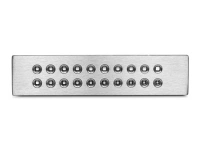 Tungsten Carbide Square Drawplate, 3.10mm - 5.00mm - Standard Image - 3
