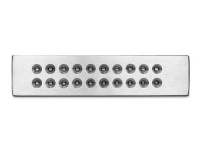 Tungsten Carbide Rectangular Drawplate, 3.10mm - 5.00mm - Standard Image - 3