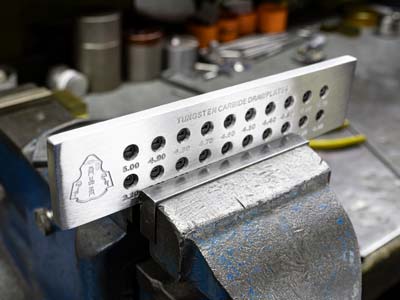 Tungsten Carbide Rectangular Drawplate, 3.10mm - 5.00mm - Standard Image - 5