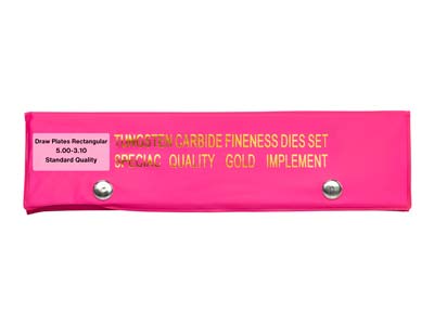 Tungsten Carbide Rectangular Drawplate, 3.10mm - 5.00mm - Standard Image - 6