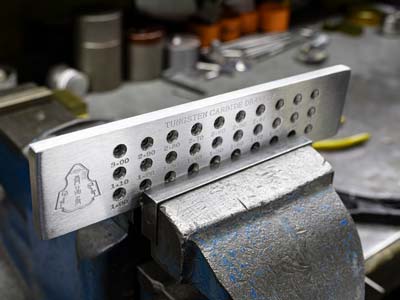 Tungsten Carbide Rectangular Drawplate, 0.55mm - 3.00mm - Standard Image - 5