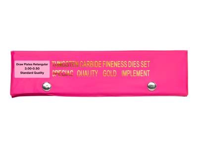 Tungsten Carbide Rectangular Drawplate, 0.55mm - 3.00mm - Standard Image - 6
