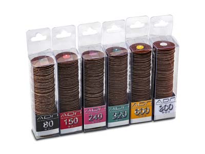 Snap On Emery Disc, Pack of 50 80 Grit - Standard Image - 4