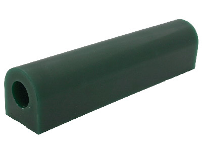 Ferris Flat Sided Wax Tube, Green, 152mm6 Long, 28.6mm X 28.6mm