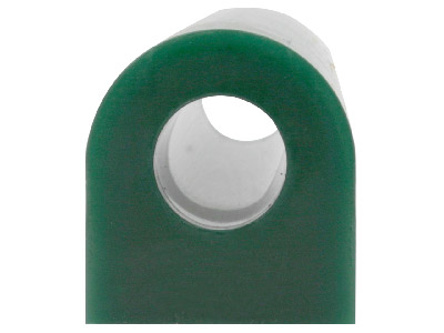 Ferris Flat Sided Wax Tube, Green, 152mm/6