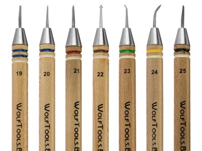 Wolf Tools™ Precision Micro  Wax Carver Set Of 8 - Standard Image - 3
