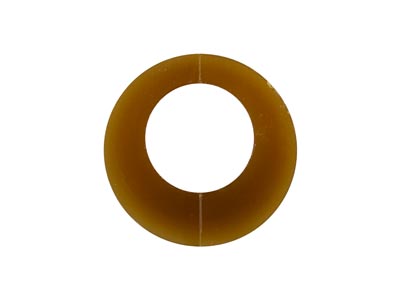 Wolf Wax By Ferris, Round Wax Tube With Off Centre, Gold, 150mm/5.9
