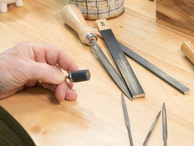 Wolf Tools Sanding Mandrel Medium  9.5mm - Standard Image - 5