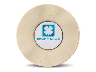 Luxor® Cotton Mop, Mb, Thick,      Unbleached Cloth, 100mm X 6mm - Standard Image - 2