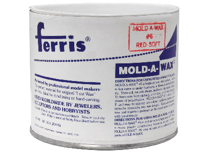 Ferris-Mould-a-wax-Tub-1lb,-Red,---So...