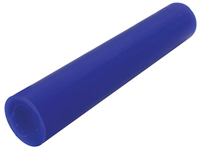 Ferris Solid Round Wax Tube, Blue, 22.2mm Outside Diameter