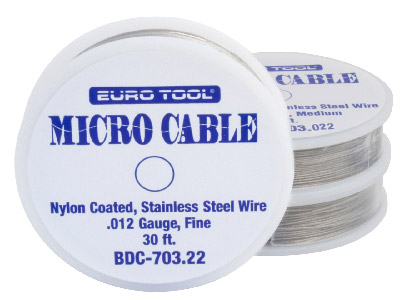 Eurotool Micro Cable Nylon Coated  Stainless Steel Wire 0.53mm