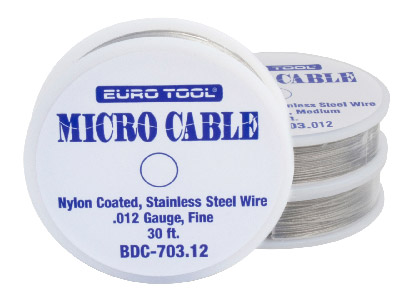 Eurotool Micro Cable Nylon Coated  Stainless Steel Wire 0.31mm