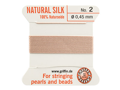 Griffin Silk Thread Pink, Size 2