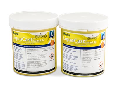 Castaldo LiquaCast, RTV Liquid     Moulding Rubber, Long Life, 1kg,   Yellow