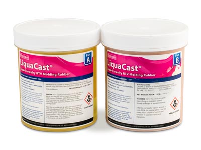 Castaldo LiquaCast, RTV Liquid     Moulding Rubber, Cold Cure, 1kg,   Pink