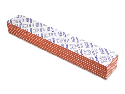 Castaldo Econosil, Silicon Moulding Rubber, High Precision, 5lb Cut     Strips, Brick Red - Standard Image - 2