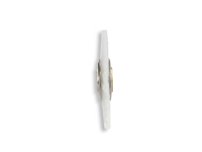 White Bristle Lathe Brush          38mm/1.5
