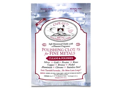 Cape Cod Metal Polish Pouch, Set Of 2 - Standard Image - 2