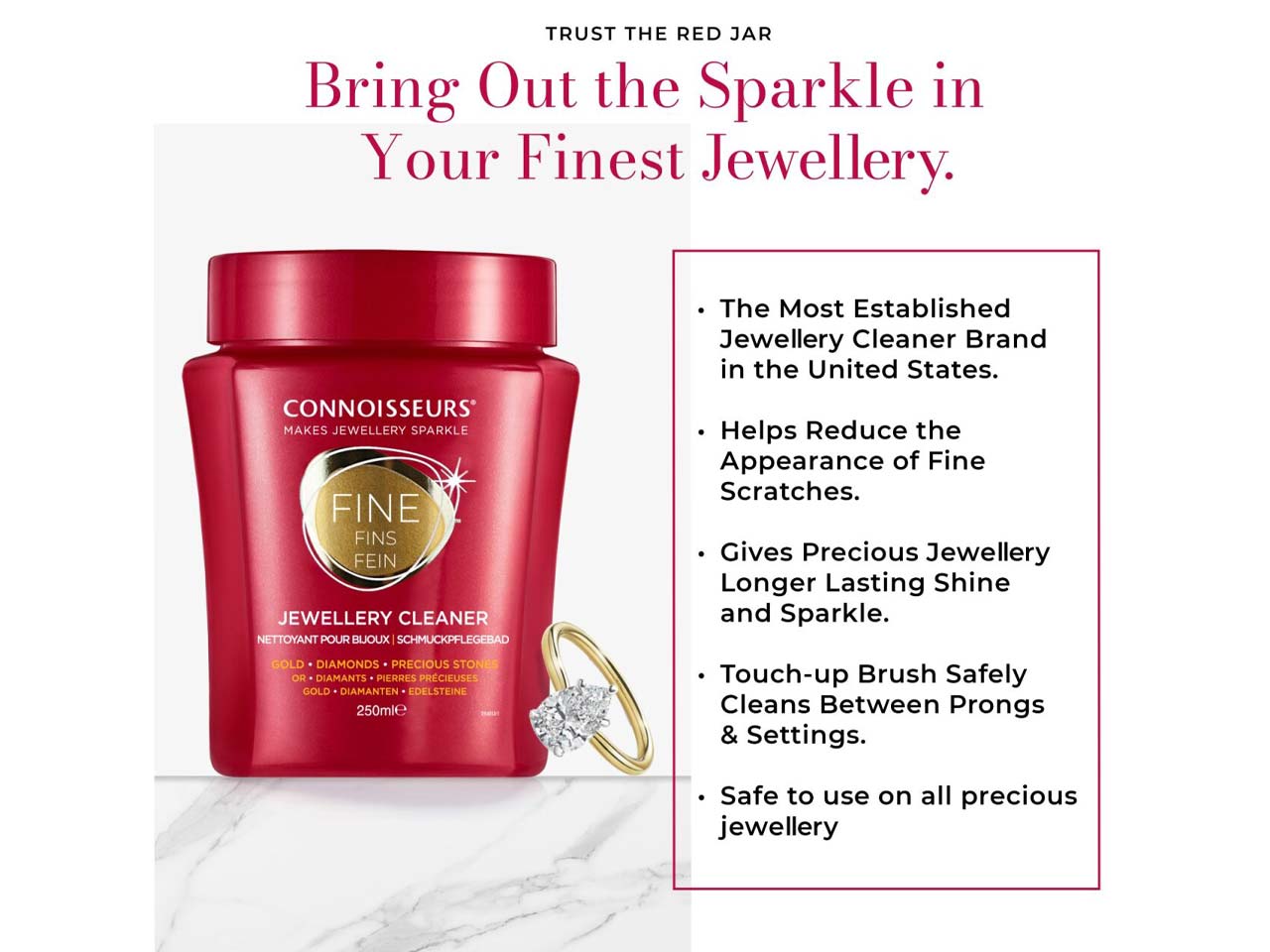 Connoisseurs Precious Jewellery Cleaner main image 1