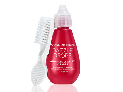 Connoisseurs Brush And Dazzle Fine Jewellery Cleaner, 30ml