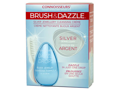 Connoisseurs Brush And Dazzle      Silver Jewellery Cleaner, 30ml - Standard Image - 2