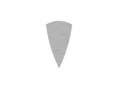 GRS® C-Max Carbide Onglette Graver 1.67mm Tool Point Width - Standard Image - 2