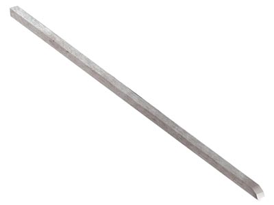 GRS® GlenSteel HSS Flat Graver     Blank 2.35mm Diameter - Standard Image - 2