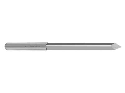 GRS® C-Max Carbide V-point Graver  60 Degree Tool Point - Standard Image - 3
