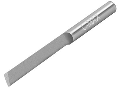 GRS® C-Max Carbide Tapered Rounded Graver 0.6mm Tool Point Width - Standard Image - 4