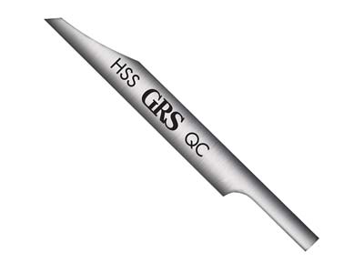 GRS Quick Change HSS Flat Graver  1.0mm Tool Point Width