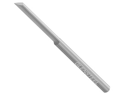 GRS® GlenSteel HSS Onglette Graver 1.39mm Tool Point Width - Standard Image - 1