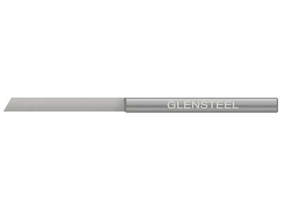GRS® GlenSteel HSS Parallel Flat   Graver 0.6mm Tool Point Width - Standard Image - 3