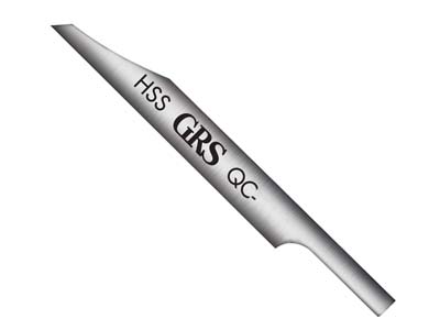 GRS® Quick Change HSS Onglette     Graver 1.58mm Tool Point Width - Standard Image - 1