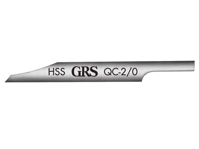 GRS Quick Change HSS Round Graver 0.2mm Diameter