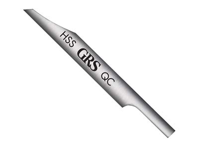 GRS® Quick Change HSS Onglette     Graver 1.35mm Tool Point Width - Standard Image - 1