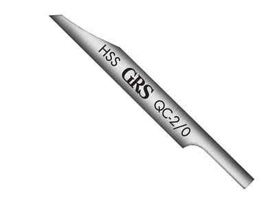 GRS Quick Change HSS Knife Graver 2.0mm Tool Point Width