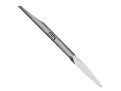 GRS® New Traditional Graver HSS    Onglette 2.94mm Tool Point Width - Standard Image - 1