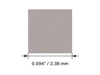 GRS® C-Max Carbide Square Graver   Blank 2.38mm Diameter - Standard Image - 3