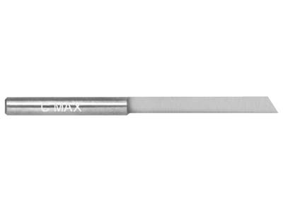GRS® C-Max Carbide Parallel Flat   Graver 1.4mm Tool Point Width - Standard Image - 3