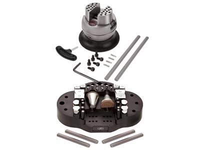 GRS MicroBlock Workholding Vice   With 34 Piece Accessory Set